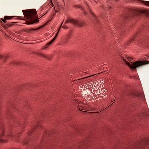 Southern Fried Cotton Pocket Tee - Comfort Colors